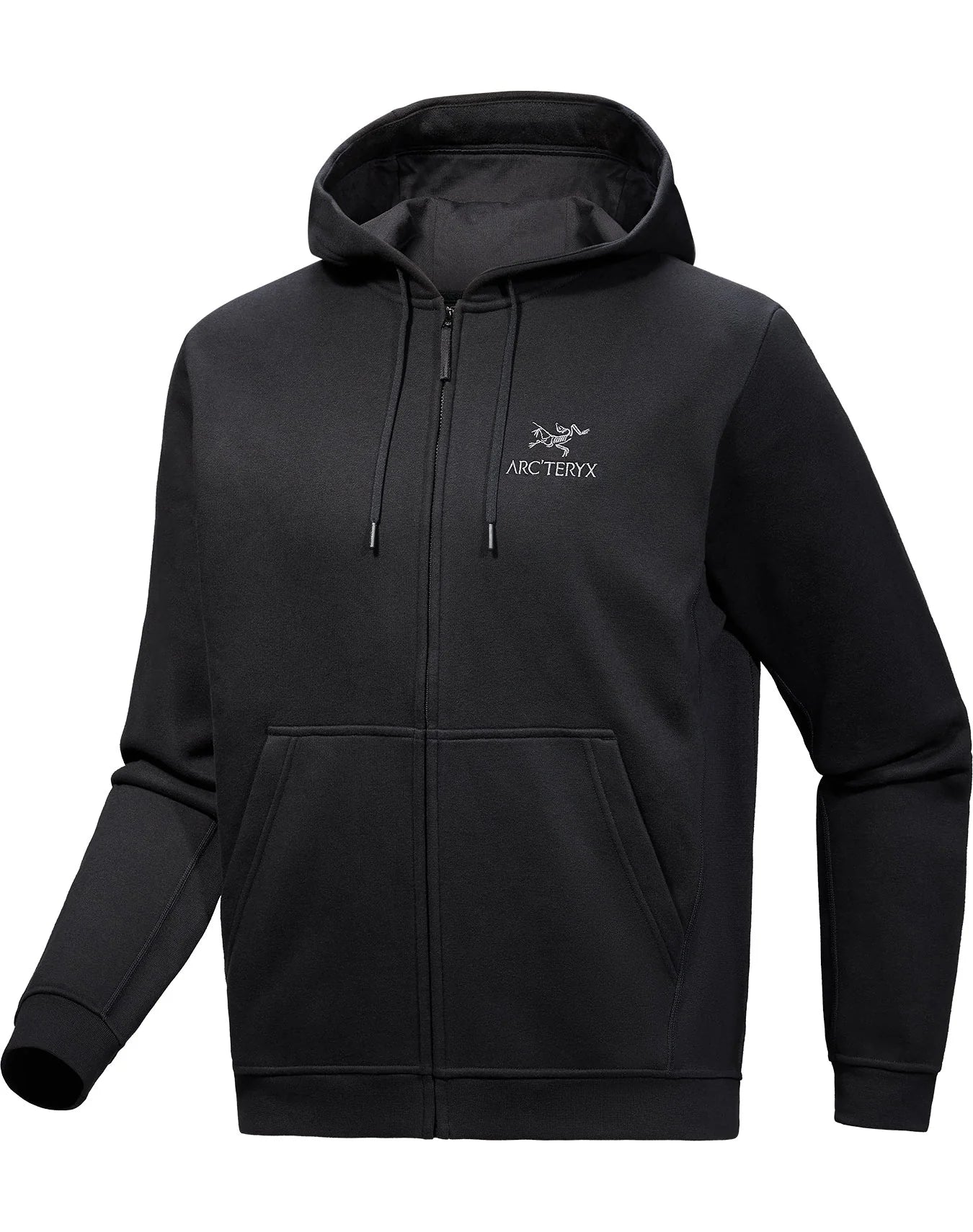 ARC'TERYX エンブレム フリース フルジップ フーディ ブラック XS Emblem Fleece Full-Zip Hoody – Arc'teryx Tokyo Ginza