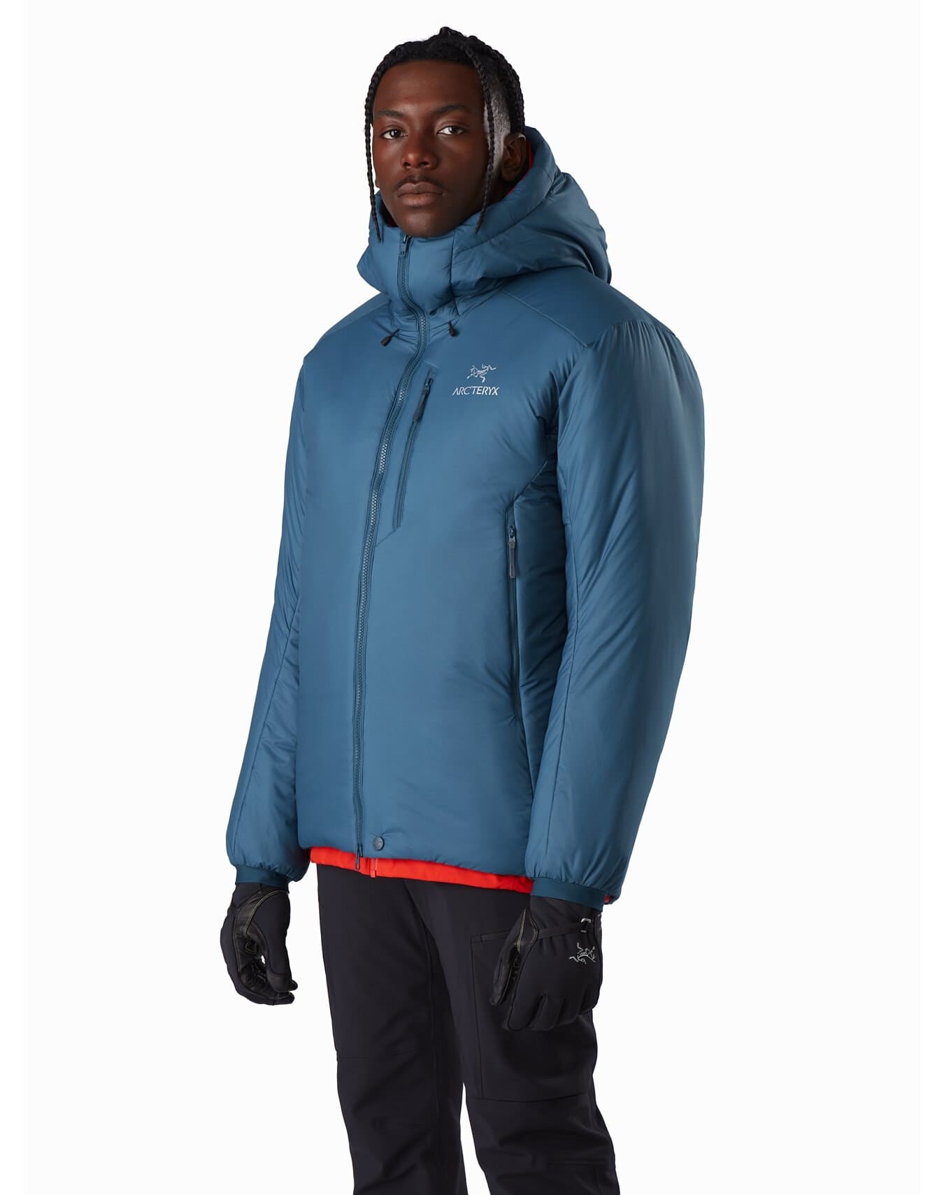 ARC'TERYX アークテリクス ジャケット 22AW 25688 国内正規品 NUCLEI SV PARKA ニュークレイ パーカー フーディー 中綿 ジャケット ライトブルー系 S